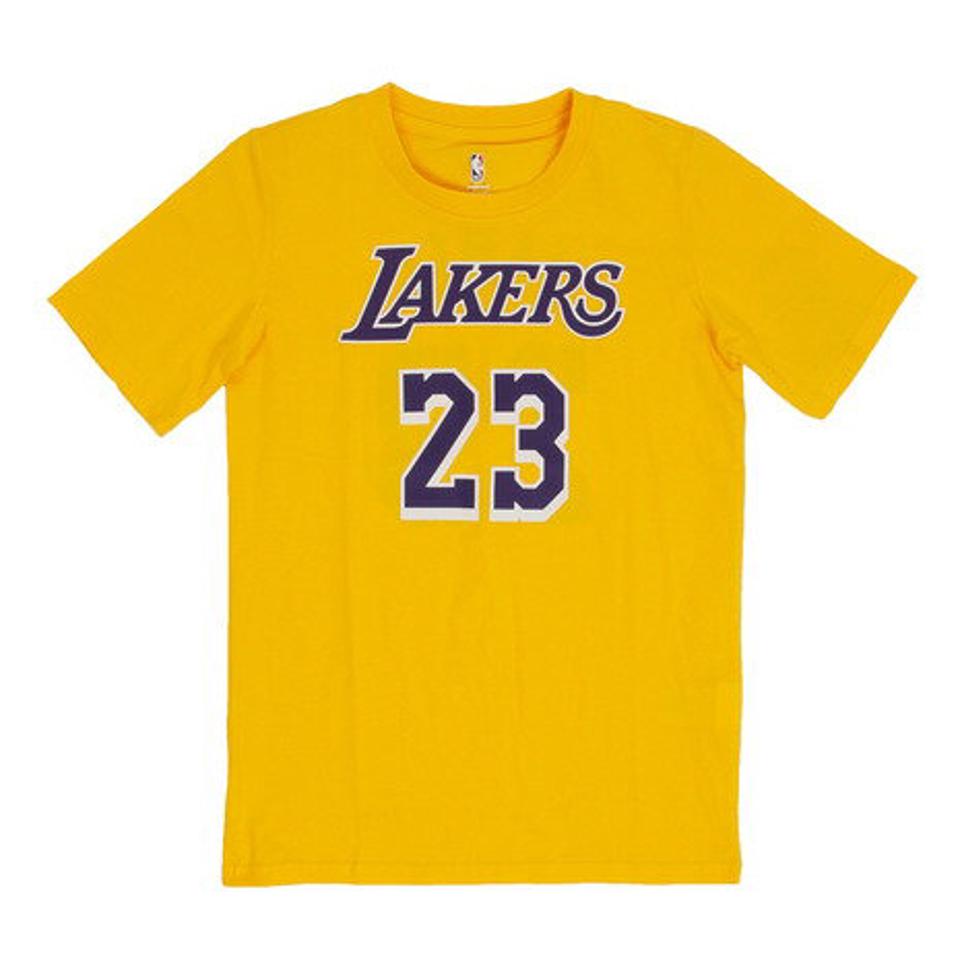 エヌビーエー（NBA）（キッズ）ジュニア ネーム&ナンバーTシャツ レブロン・ジェームズ PK2B7TD99B01-LEBRON バスケットボールウェア NBA