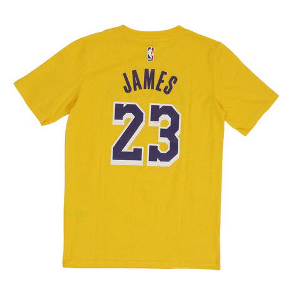 エヌビーエー（NBA）（キッズ）ジュニア ネーム&ナンバーTシャツ レブロン・ジェームズ PK2B7TD99B01-LEBRON バスケットボールウェア NBA
