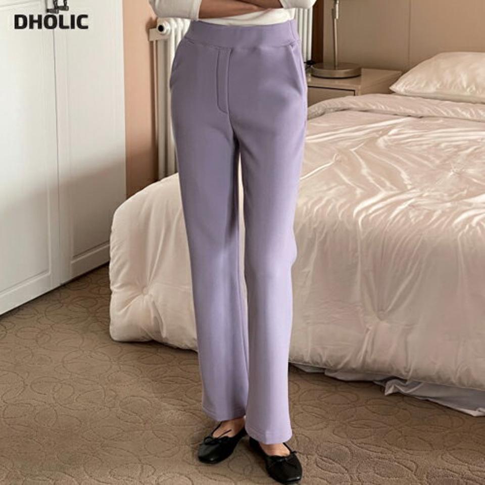 ウエストゴムスリムスラックス・p001190 レディース 【pt】パンツ ロング丈 スラックス 単色 無地 シンプル ベーシック パステル ウエストゴム スリム 細身 タイト オフィスカジュアル かわいい 可愛い 韓国ファッション MKT