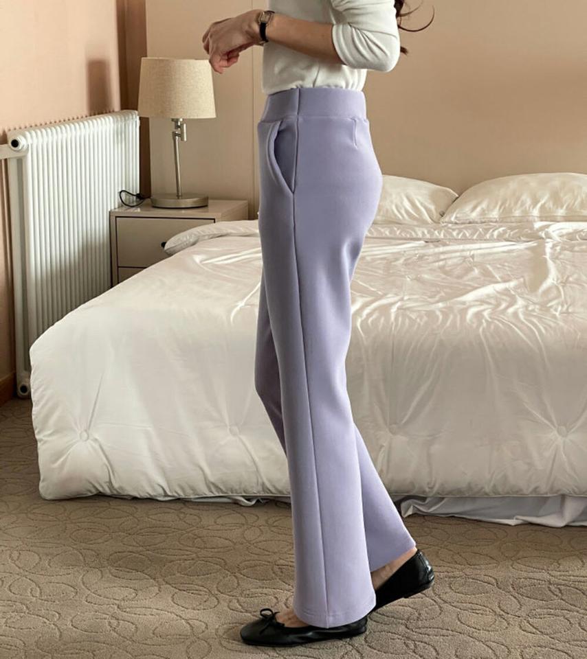 ウエストゴムスリムスラックス・p001190 レディース 【pt】パンツ ロング丈 スラックス 単色 無地 シンプル ベーシック パステル ウエストゴム スリム 細身 タイト オフィスカジュアル かわいい 可愛い 韓国ファッション MKT