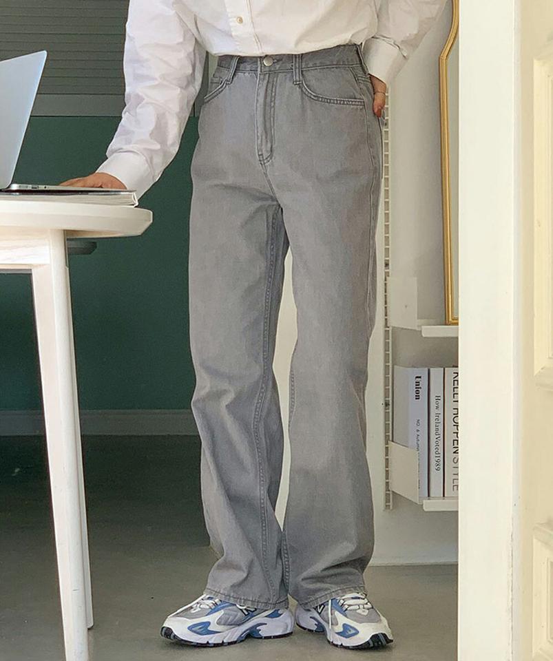 ステッチワイドコットンパンツ・p001062 レディース 【pt】パンツ ロング丈 単色 無地 シンプル ベーシック ワイド ステッチ コットン 綿 カラーパンツ 秋 冬 カジュアル ラフ かわいい 可愛い 韓国ファッション MKT