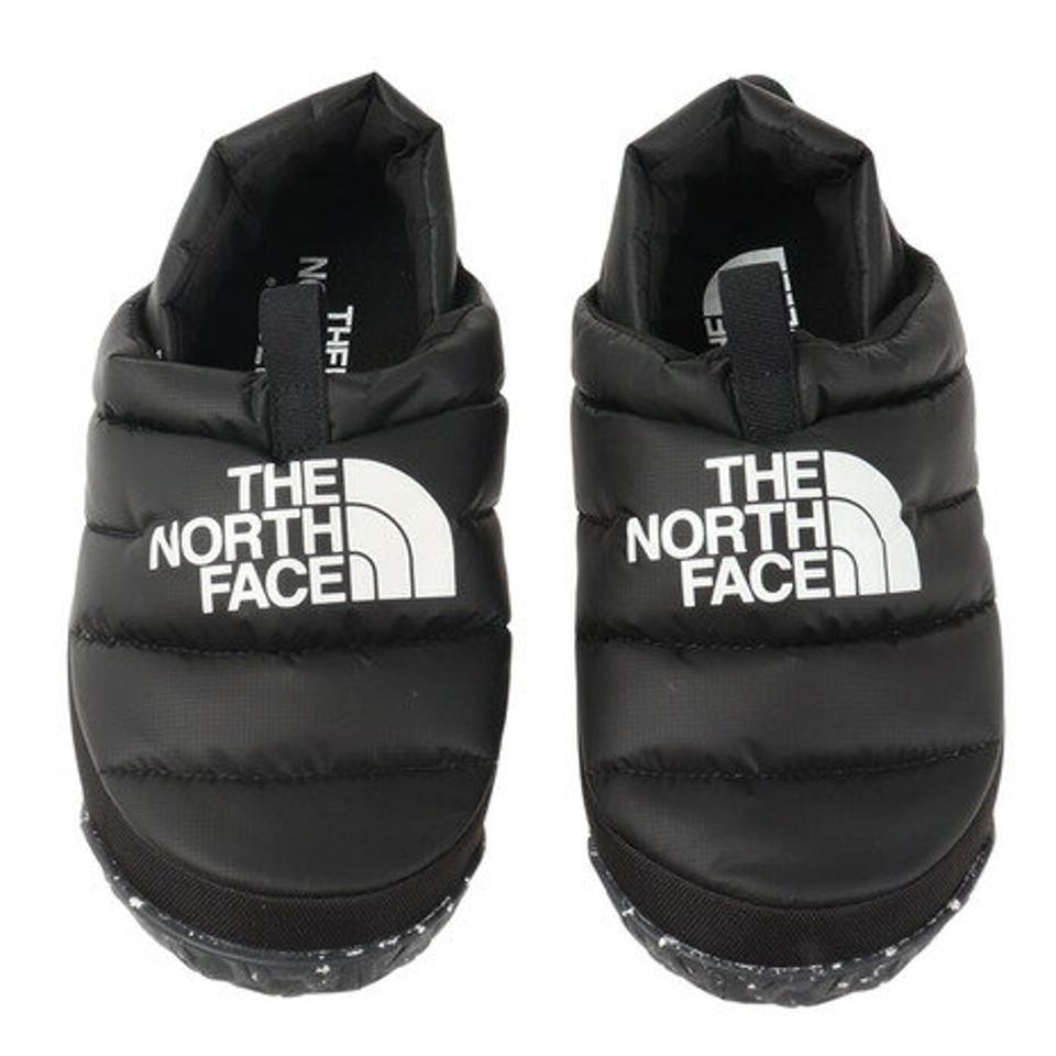 ノースフェイス（THE NORTH FACE）（レディース）スリッポン レディース 黒 W ヌプシ ダウン ミュール ブラック NFW02271 KW ウィンターシューズ