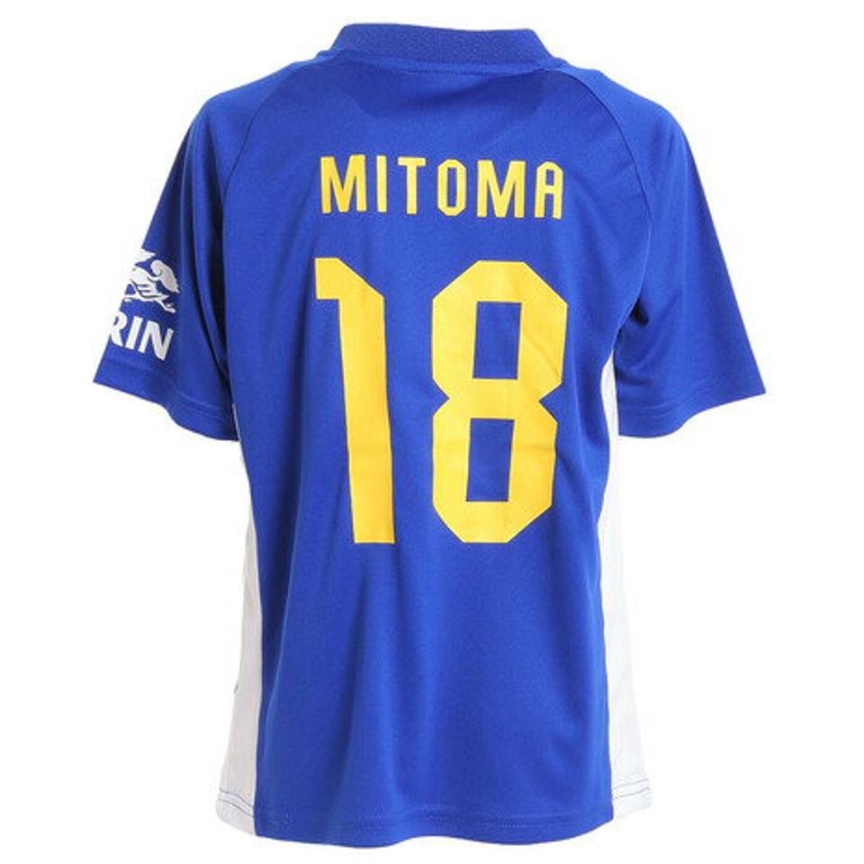 ジェイエフエー（JFA）（キッズ）サッカー 日本代表 ジュニア プレーヤーズTシャツ 18 三笘 薫 O5-109