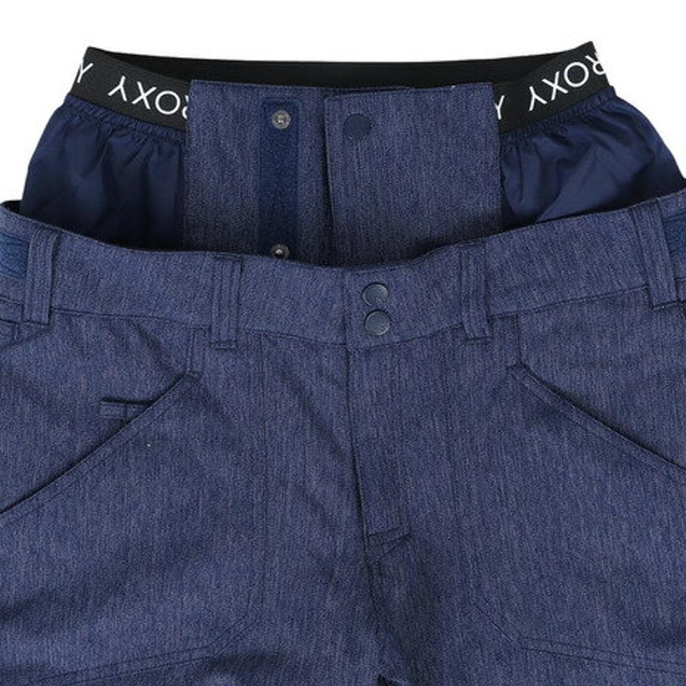 ロキシー(ROXY)(レディース)スノーボードウェア パンツ レディース スキー スノーボード スノボ SNOWHOLIC デニムパンツ 10K 23SN RPT223400 BTN0