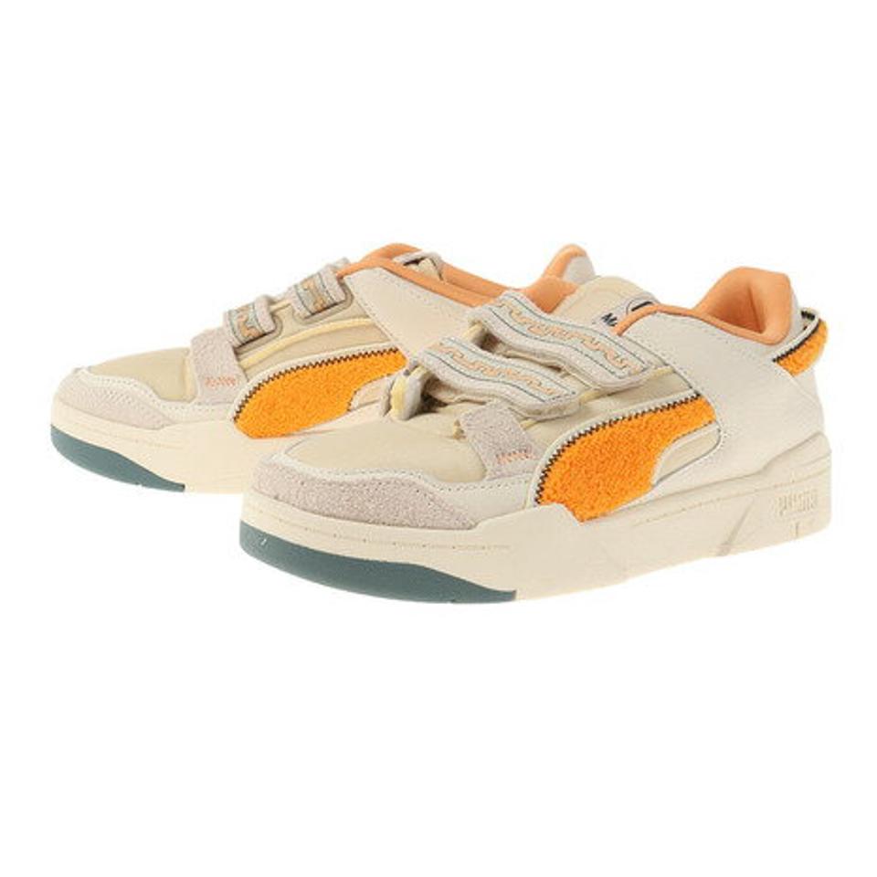 プーマ（PUMA）（メンズ）スポーツシューズ PUMA x MARKET ベージュ オレンジ スリップストリーム スニーカー 38559201 コラボ おしゃれ ストリート ベルクロ