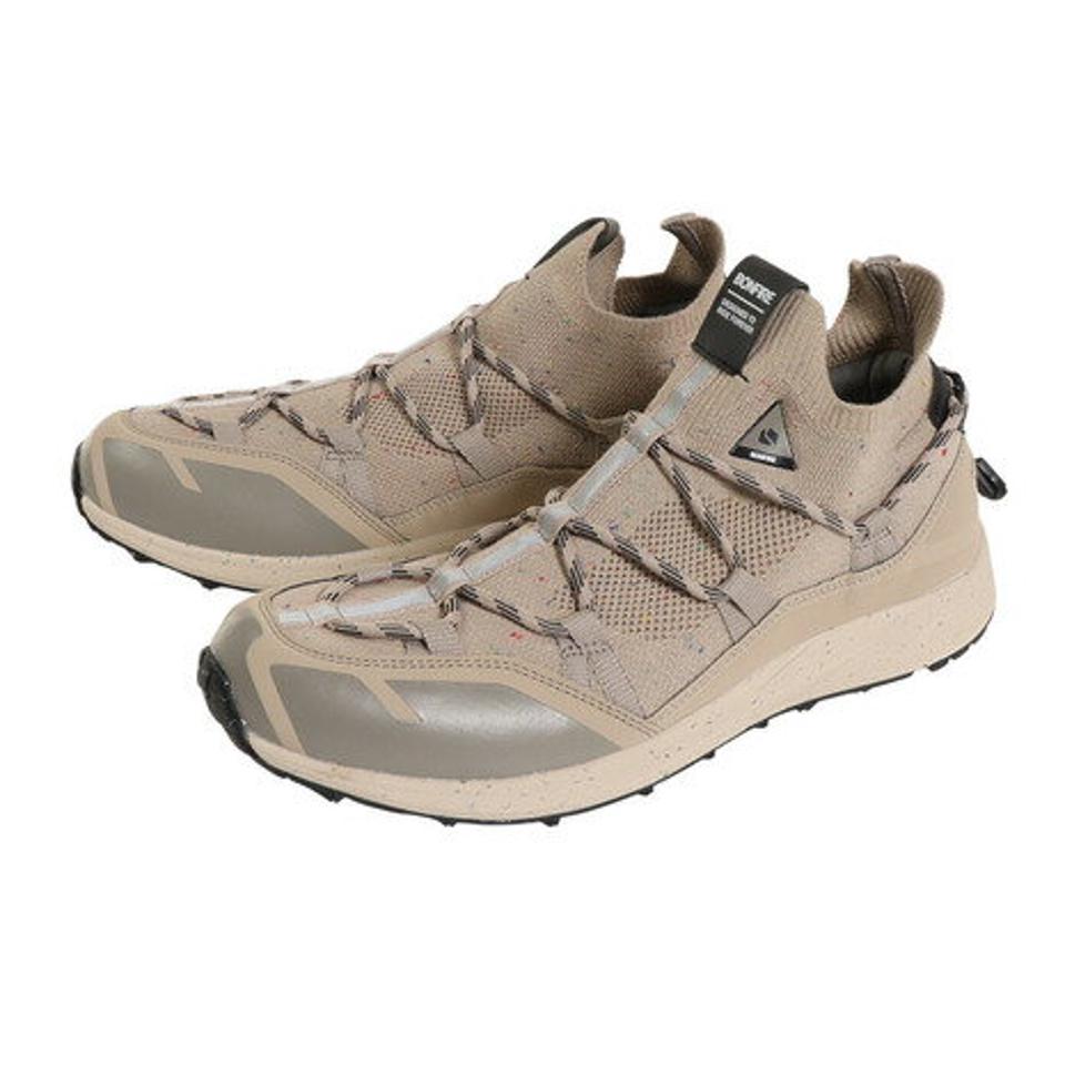 ボンファイア（Bonfire）（メンズ）スニーカー アウトドアシューズ Re.IGNITE SHOES ベージュ 90BNF2FMS0001 BEG レジャー 紐靴 紐 普段履き