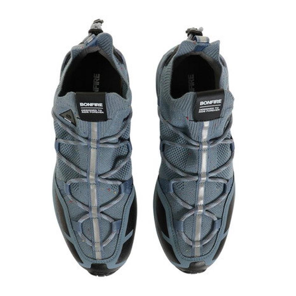 ボンファイア（Bonfire）（メンズ）スニーカー アウトドアシューズ Re.IGNITE SHOES ブルー 90BNF2FMS0001 BLU レジャー 紐靴 紐 普段履き