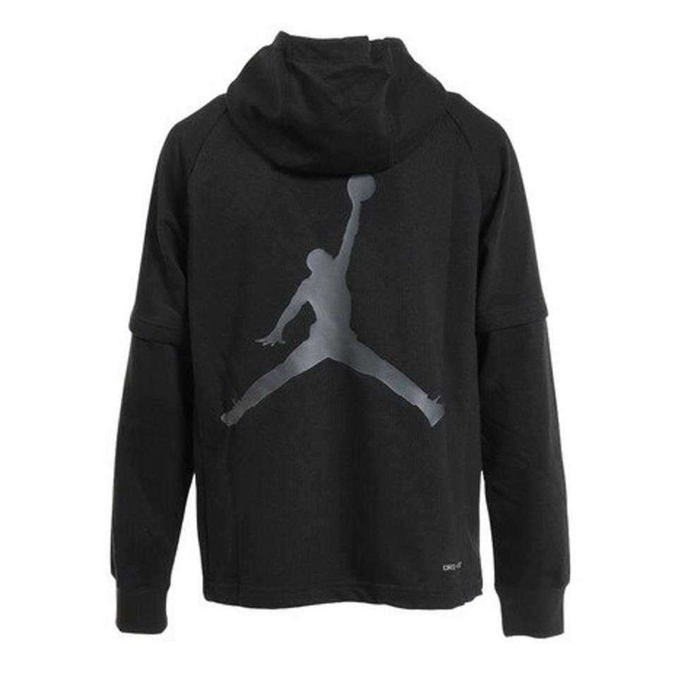 ジョーダン（JORDAN）（メンズ）パーカー ドライフィト SPRT フリース BC グラフィック プルオーバー 長袖 フーディー DV9782-010