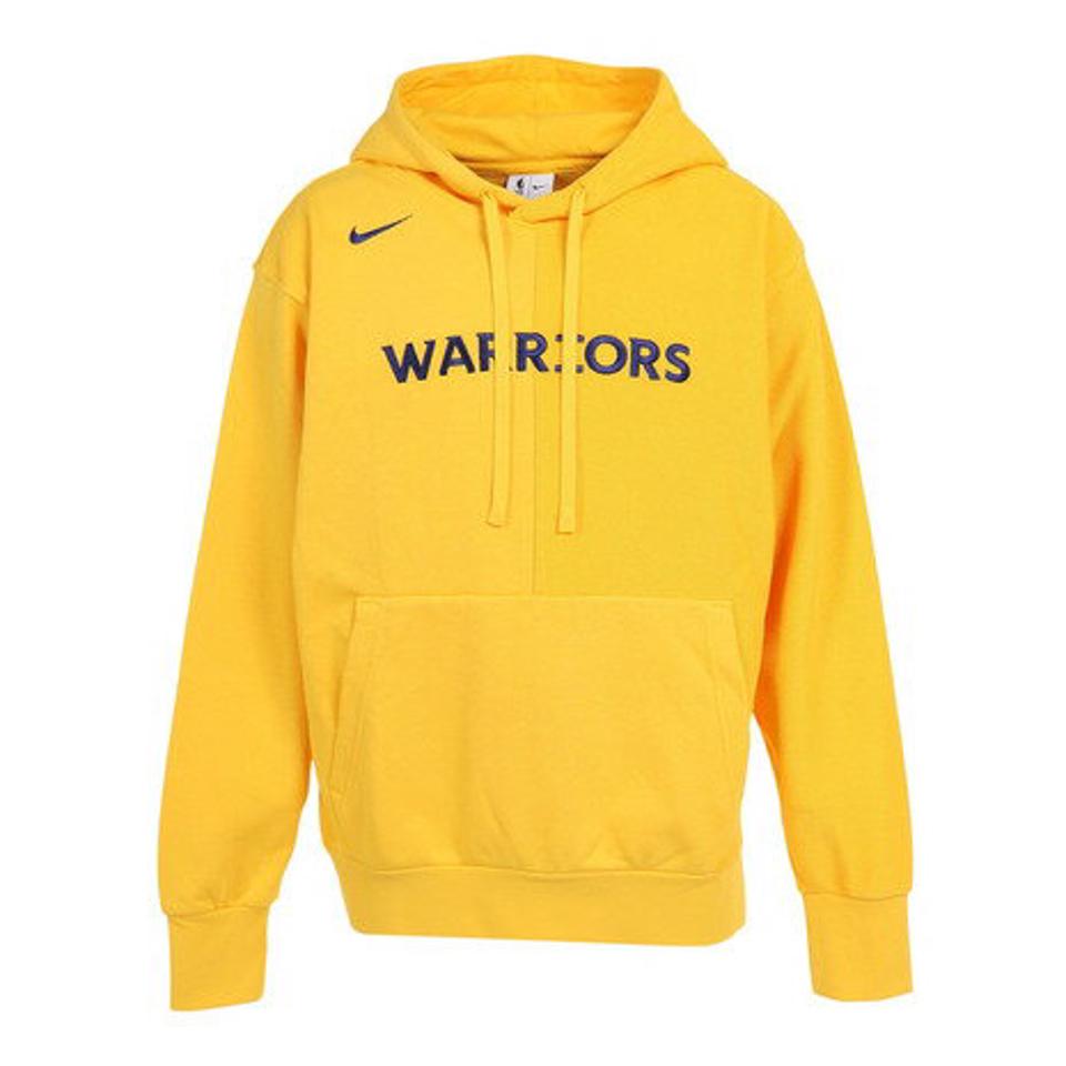 【10％OFFクーポン 2日まで】ナイキ（NIKE）（メンズ）ゴールデンステートウォリアーズ パーカー NBA GSW CTS GX 2 フリース プルオーバー フーディ DR9326-728