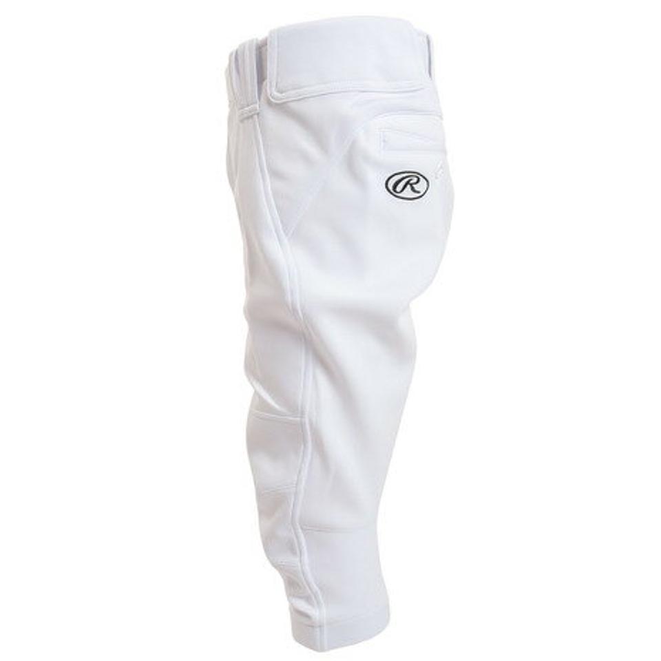 ローリングス(Rawlings)(キッズ)野球ユニフォーム ジュニア 練習着 4D+PLUS ウルトラハイパーストレッチパンツ ショートフィット APP12S01J-W