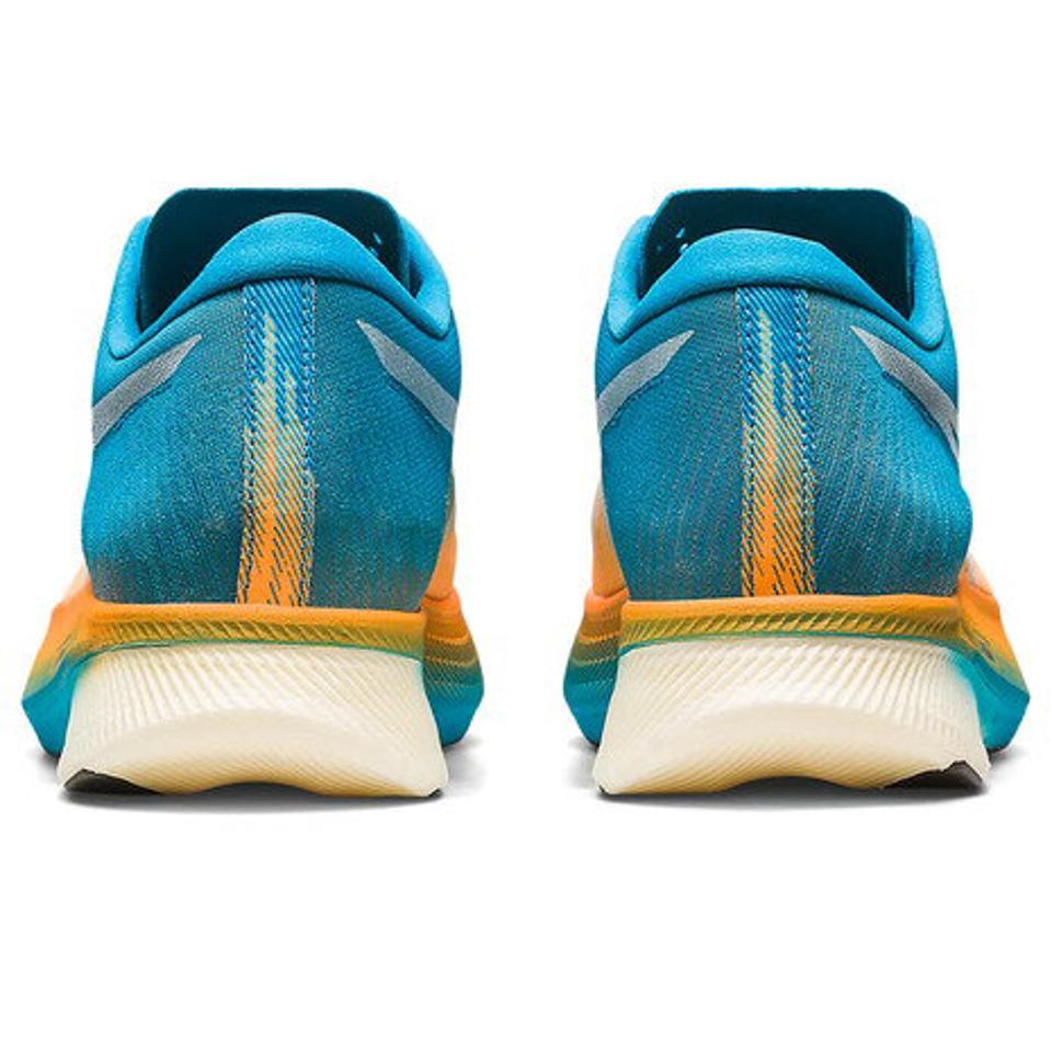 アシックス（ASICS）（メンズ）ランニングシューズ メタスピード スカイ METASPEED SKY ブルー オレンジ 1011B215.810 スニーカー 厚底 プレート 軽量