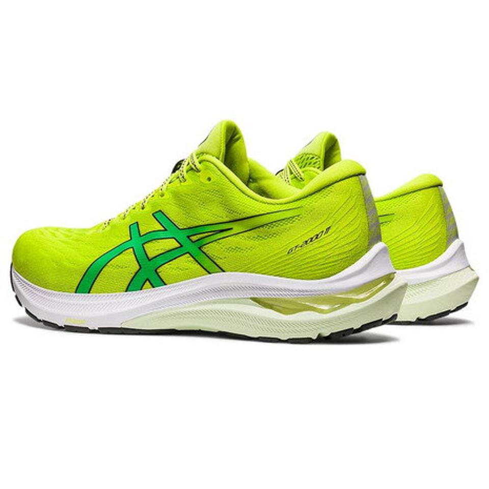 【12/10 24h限定 エントリー＆対象4店舗買い回りで最大P10倍！】アシックス（ASICS）（メンズ）ランニングシューズ GT-2000 11 フラッシュ グリーン 1011B441.300 スニーカー ジョギング トレーニング 安定 軽量 陸上 部活