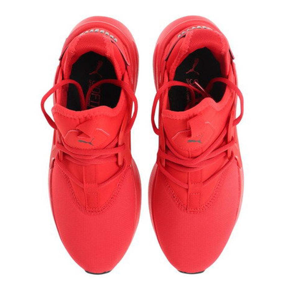 プーマ（PUMA）（メンズ）スニーカー 赤 メンズ SOFTRIDEエンゾ EVO MU レッド 37852802 スニーカー スポーツシューズ 軽量 クッション性 派手 真っ赤