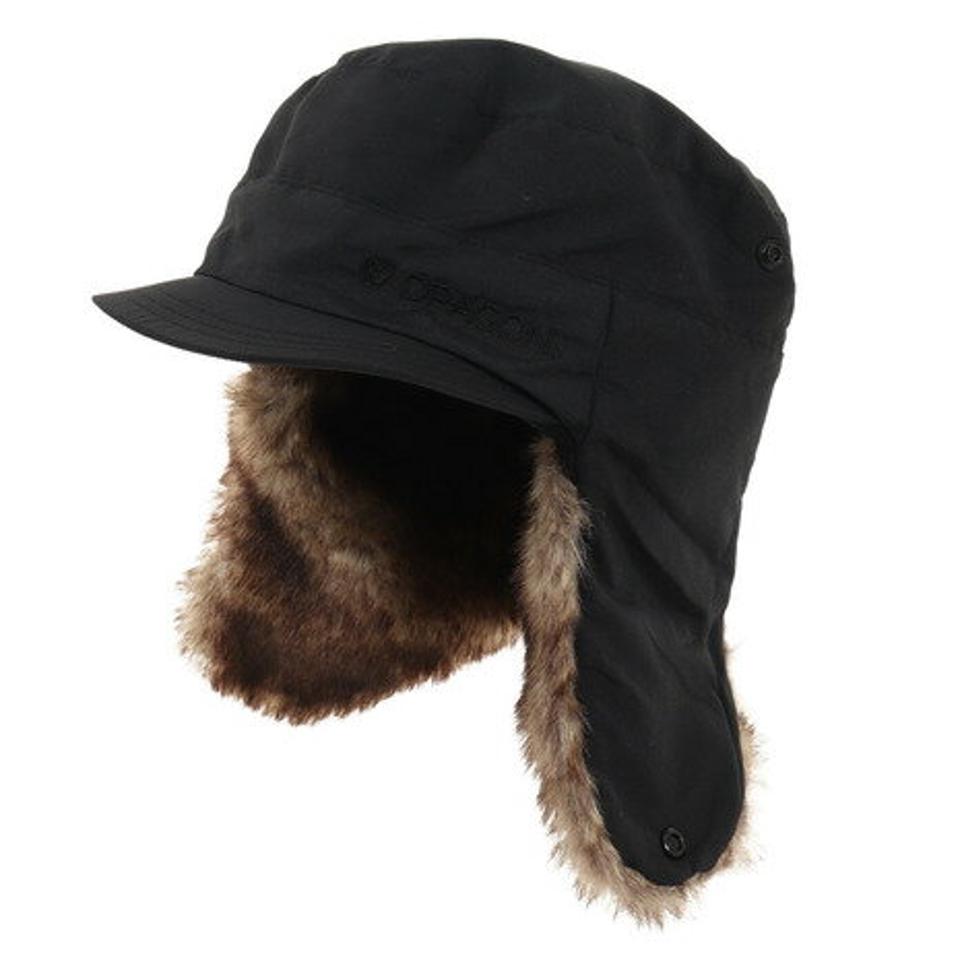 ドラゴン（メンズ、レディース）フラップキャップ 22F51 FLP CAP BK
