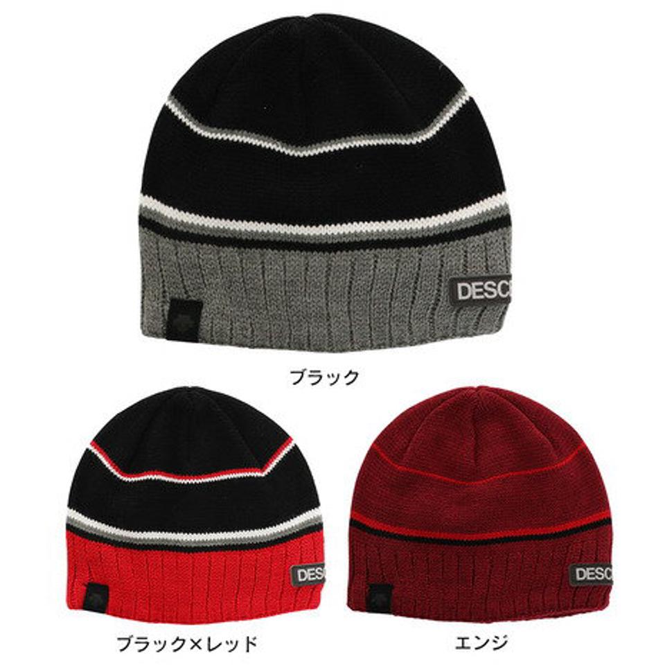デサント（DESCENTE）（メンズ）帽子 ニットキャップ DWBUGC02D 9093 ビーニー 保温 スキー スノーボード