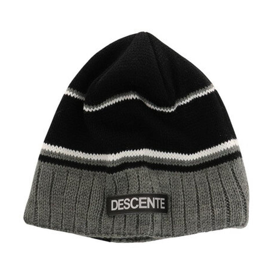 デサント（DESCENTE）（メンズ）帽子 ニットキャップ DWBUGC02D 9093 ビーニー 保温 スキー スノーボード