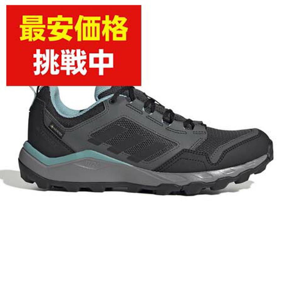 【最安値挑戦中!】アディダス（adidas）（レディース）スニーカー 防水 トレースロッカー 2.0 GORE-TEX トレイルランニング グレーブラック H05684 アウトドア 通勤 通学