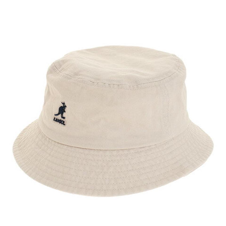 カンゴール（KANGOL）（メンズ、レディース）帽子 メンズ ハット ウォッシュド バケットハット 100169215 BEG 日よけ