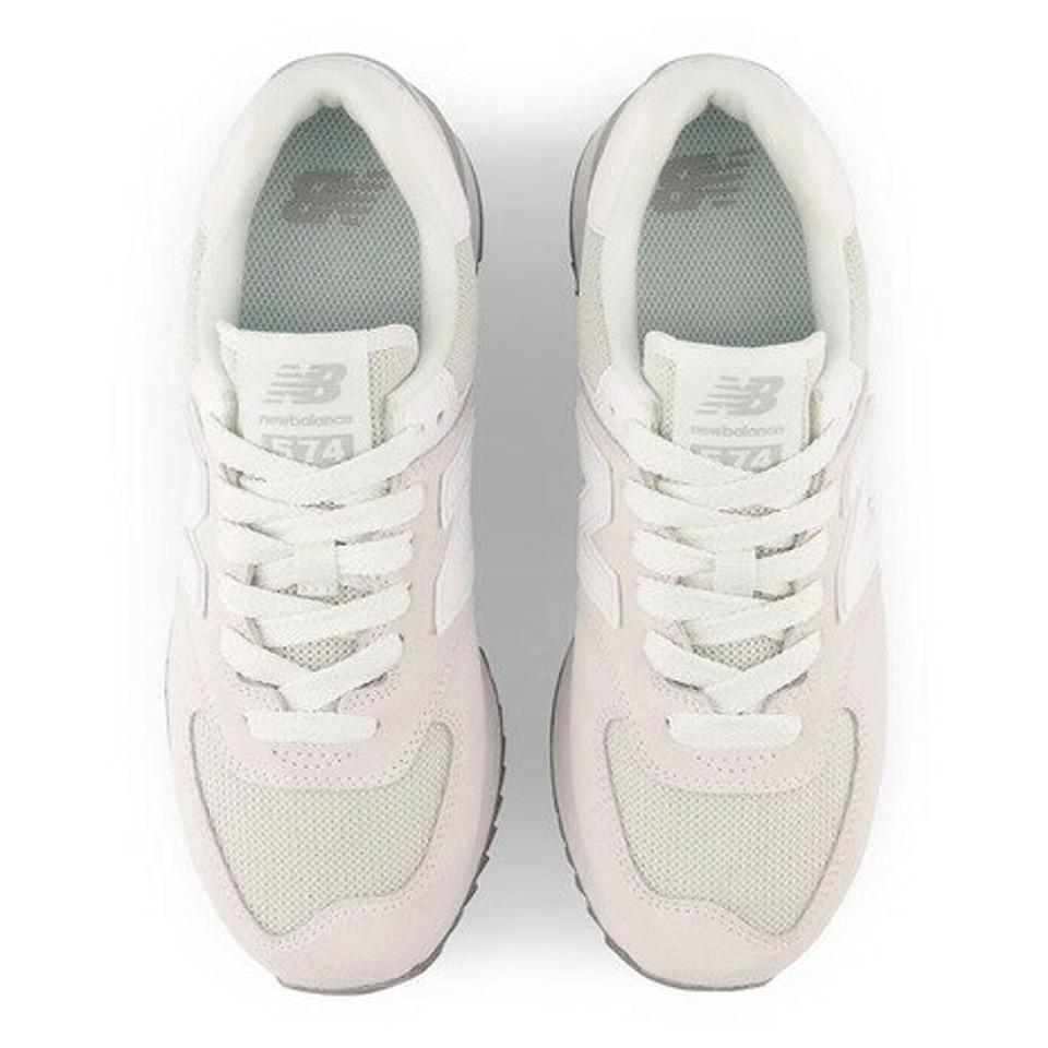 【10%OFFクーポン 3/12まで】ニューバランス（new balance）（レディース）スニーカー 574+ SC ライトグレー WL574ZSCB スポーツ タウン シューズ 厚底 スエード 普段履き カジュアル 登校