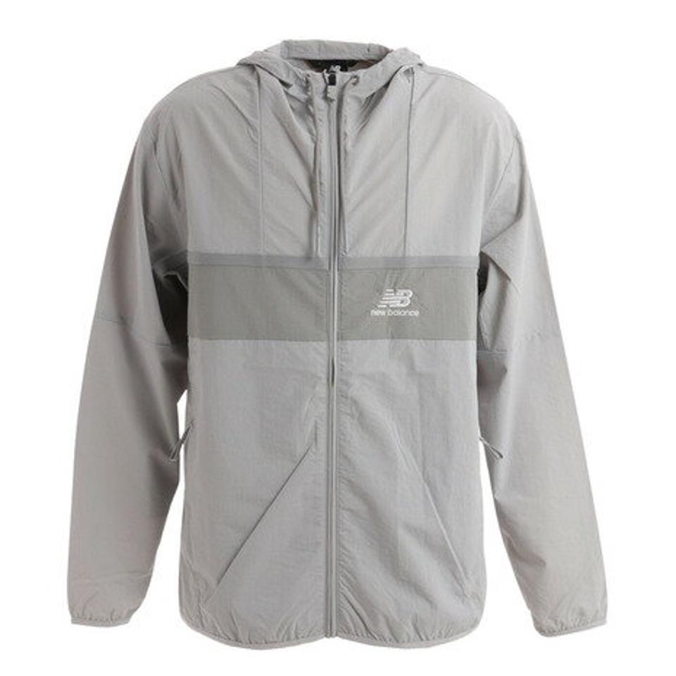 ニューバランス（new balance）（メンズ）フルジップ ジャケット フード付き Athletics ウインドブレーカー MJ21500RCD
