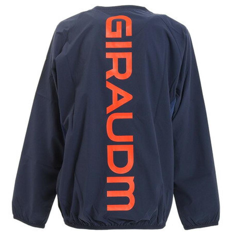 【20％OFFクーポン 22日まで】ジローム（GIRAUDM）（キッズ）サッカーウェア ジュニア 絶耐撥水 ピステシャツ 742GM1SD7670 NVY