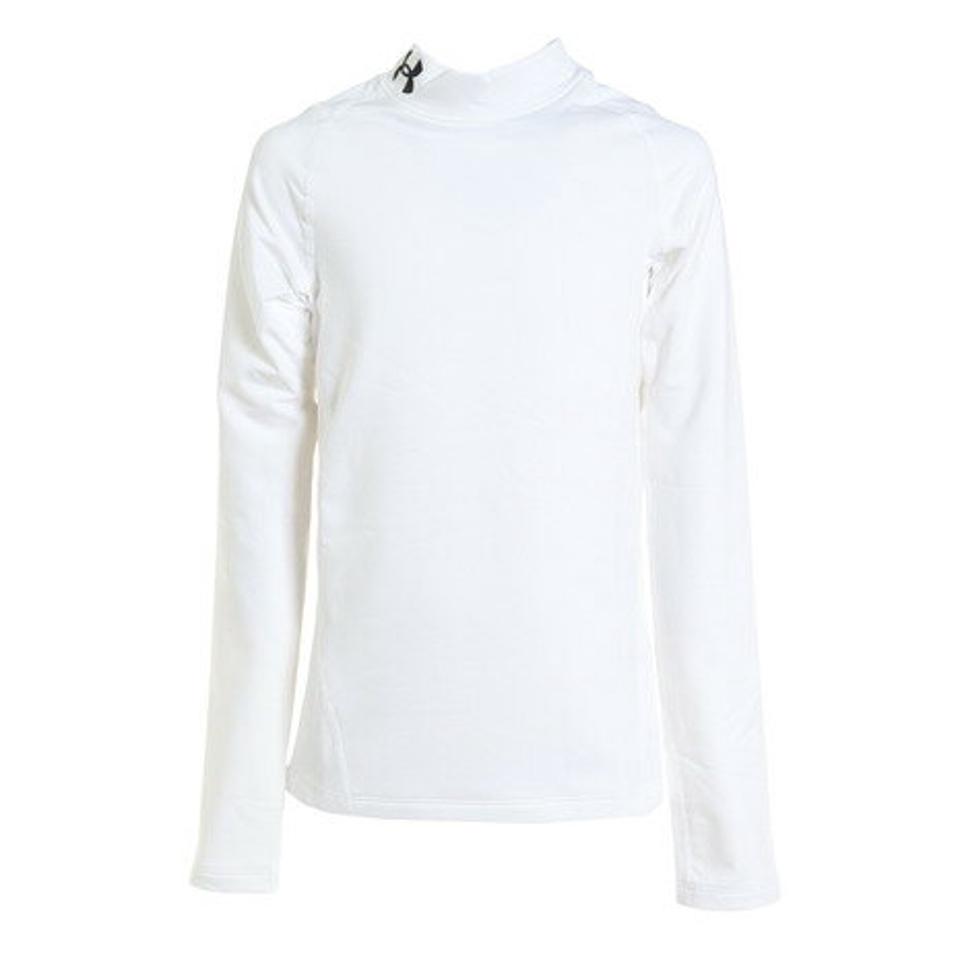 アンダーアーマー（UNDER ARMOUR）（キッズ）ボーイズ コールドギアアーマー ロングスリーブ モック シャツ 1366373 100