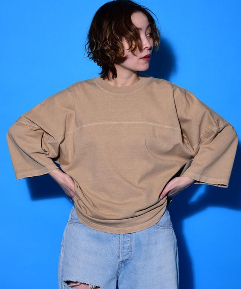 【Attick by Johnbull】オーバーサイズハーフスリーブTシャツ