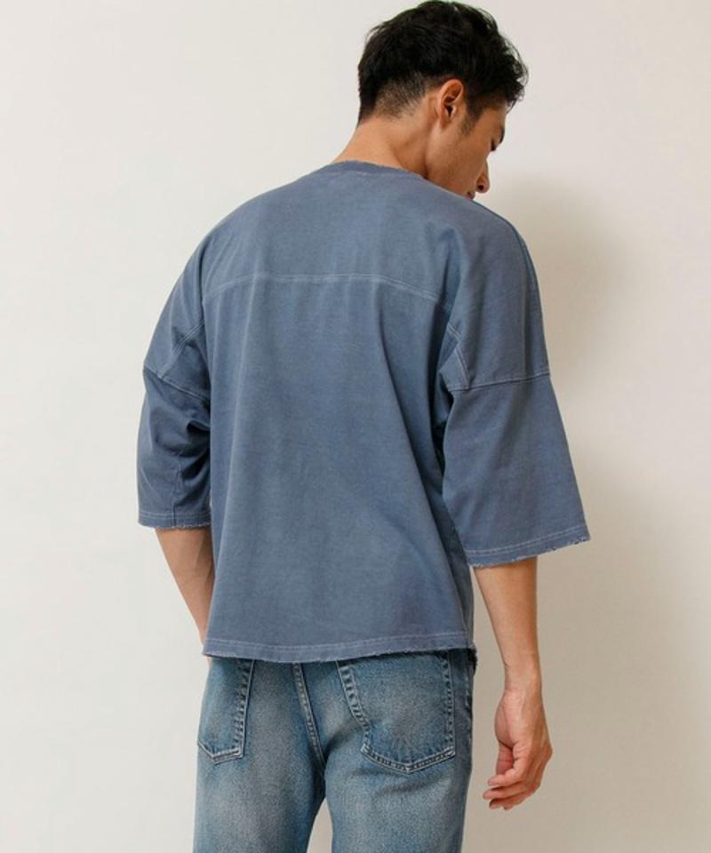 【Attick by Johnbull】オーバーサイズハーフスリーブTシャツ