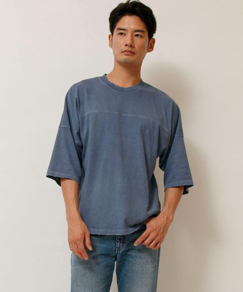 【Attick by Johnbull】オーバーサイズハーフスリーブTシャツ