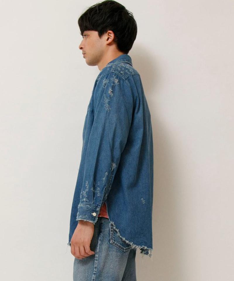 【Attick by Johnbull】デニムワークシャツ