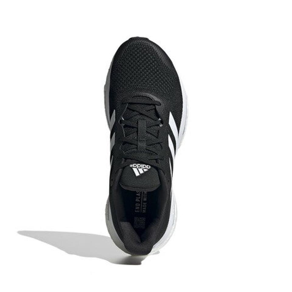 アディダス（adidas）（メンズ）ランニングシューズ ジョギングシューズ ソーラーグライド 5 黒 ブラック GX5493 スニーカー 快適 トレーニング 部活