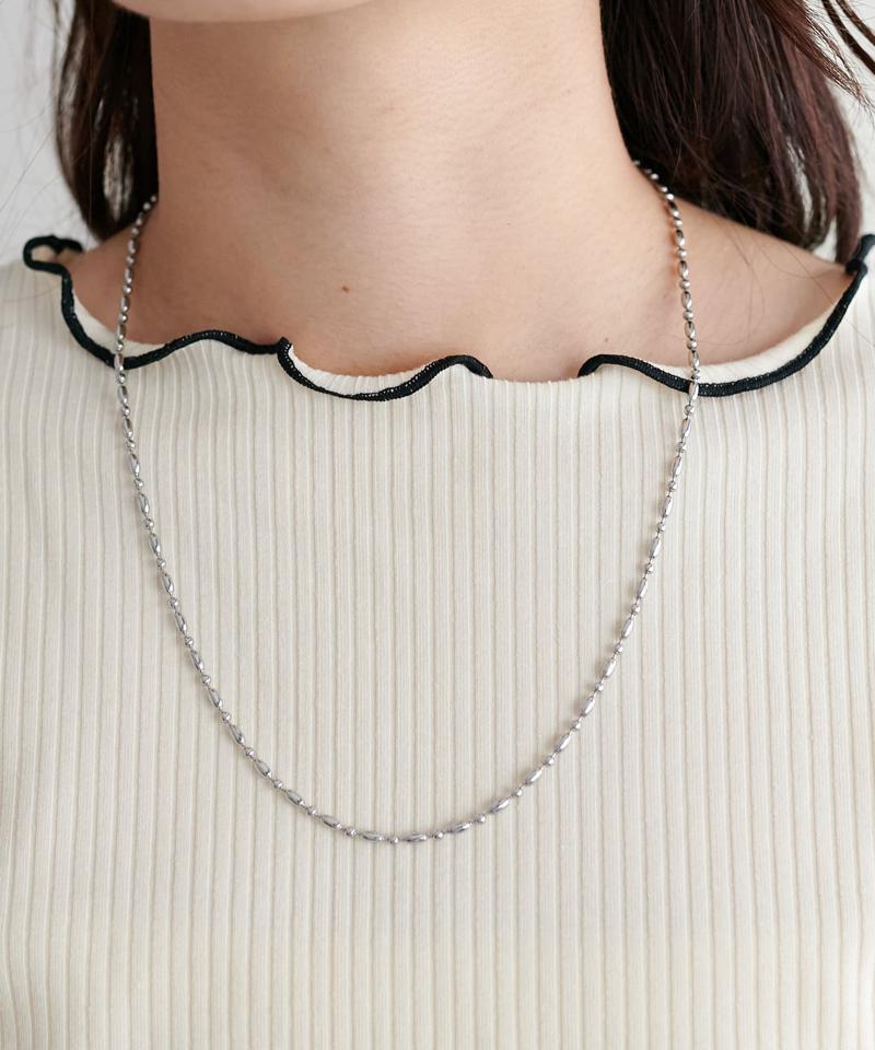 【新色追加!/23色展開】前後2WAYリブメローロングスリーブ《WEB限定》