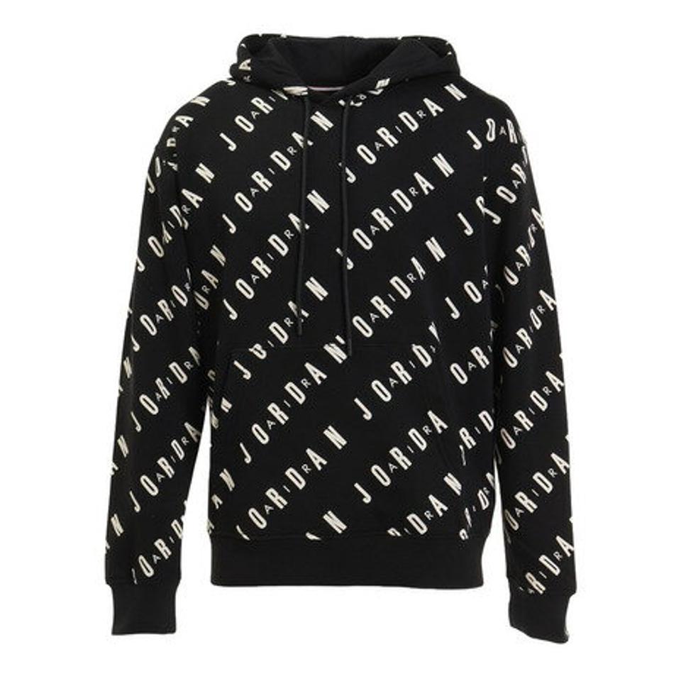 ジョーダン（JORDAN）（メンズ）バスケットボールウェア Essential GFX フリース プルオーバー長袖フーディ AOP DV7641-010