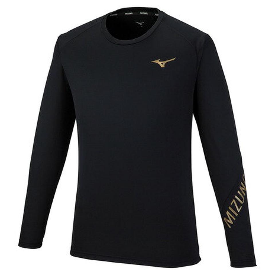 ミズノ（MIZUNO）（メンズ）バレーボールウェア Basicプラクティスシャツ 長袖 V2MA253395