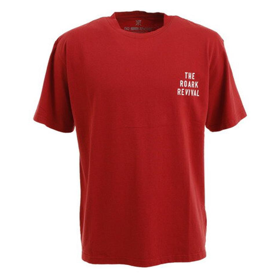ロアークリバイバル（ROARK REVIVAL）（メンズ）COMPANY OF WAYWARD Tシャツ RTJD601-RED