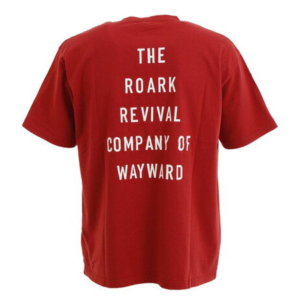 ロアークリバイバル（ROARK REVIVAL）（メンズ）COMPANY OF WAYWARD Tシャツ RTJD601-RED