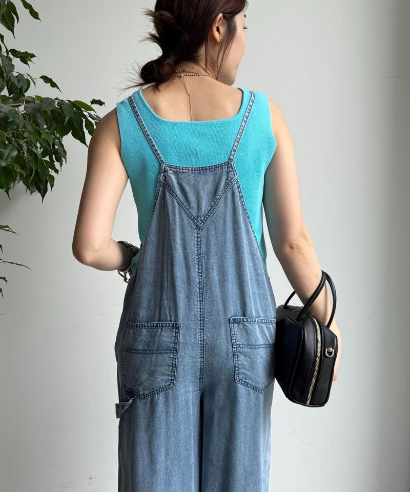 【完売カラー再追加！】スクエアニットタンク