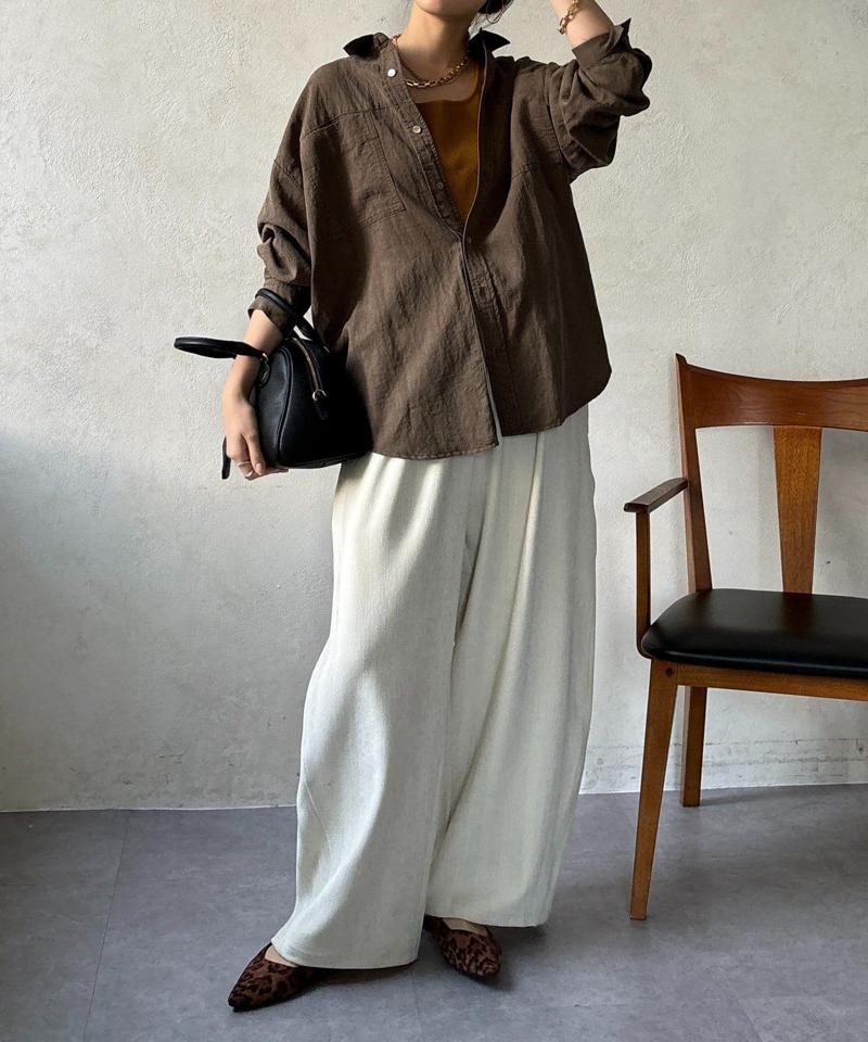 【完売カラー再追加！】スクエアニットタンク