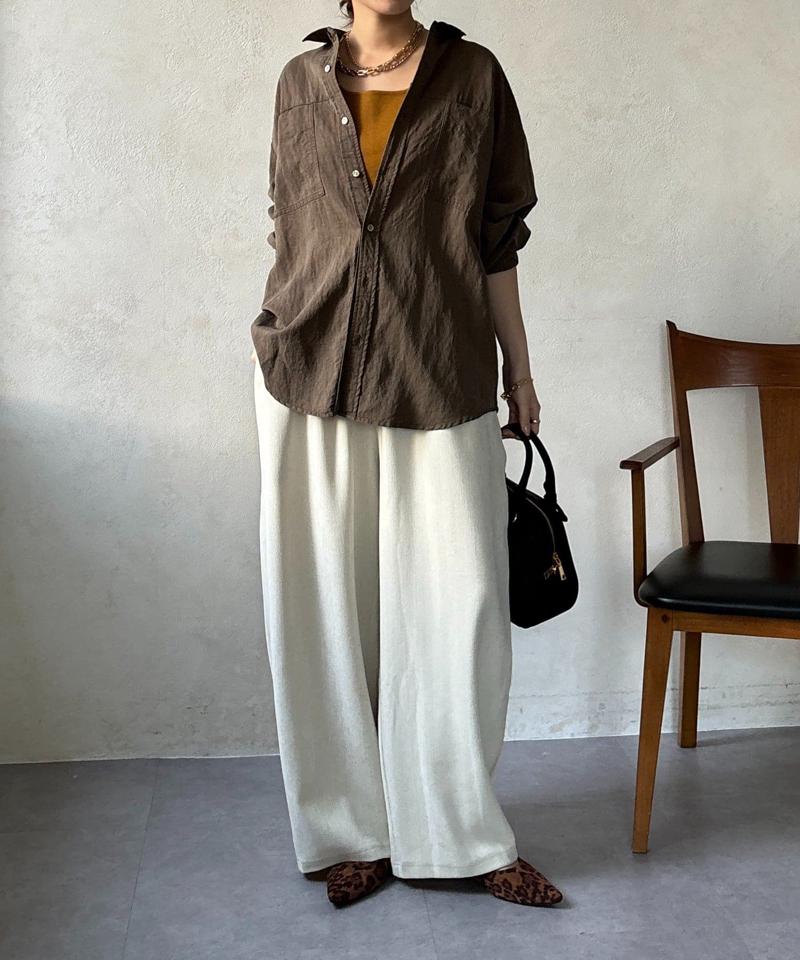 【完売カラー再追加！】スクエアニットタンク