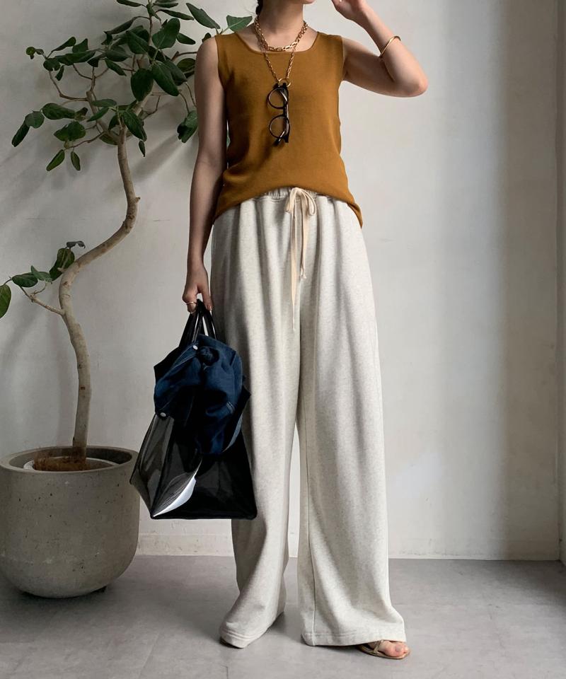 【完売カラー再追加！】スクエアニットタンク