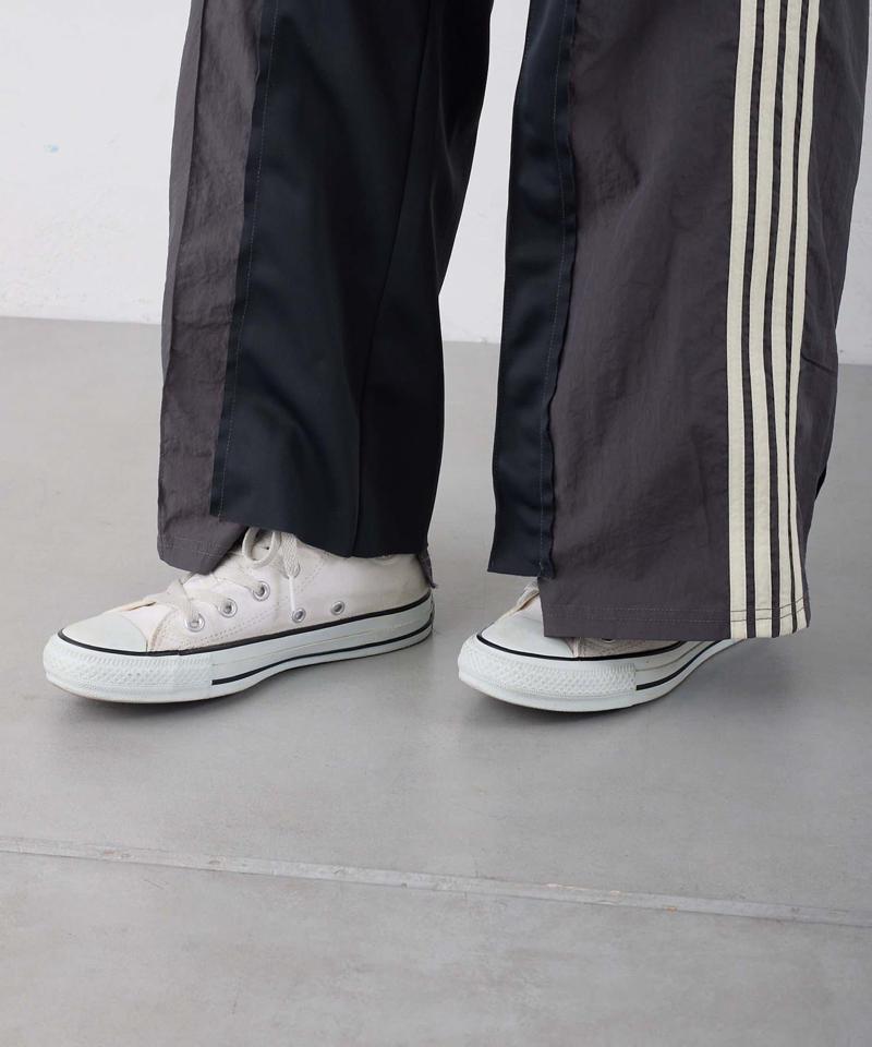【etsinta】リメイクトラックパンツ/ラインパンツ