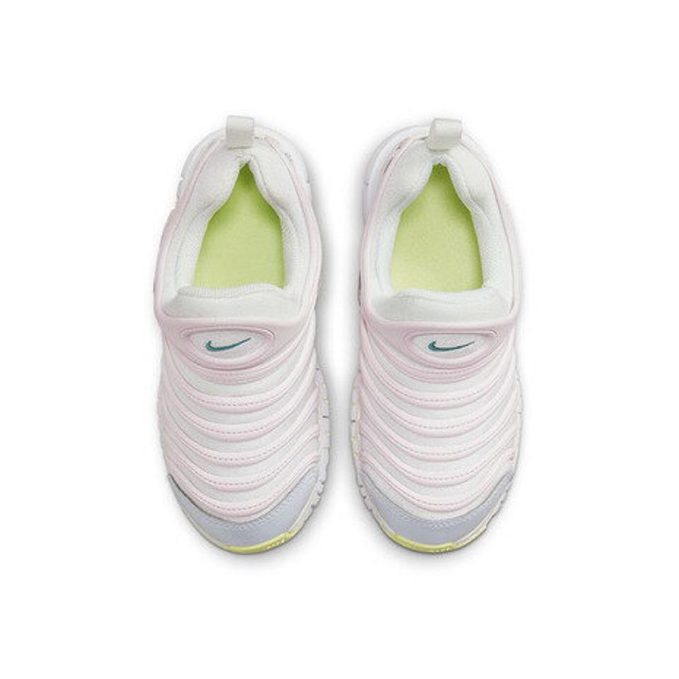 ナイキ（NIKE）（キッズ）ジュニアスニーカー スポーツシューズ ダイナモ フリー PS ホワイト 343738-101 スリップオン 子供 靴 運動 柔軟性