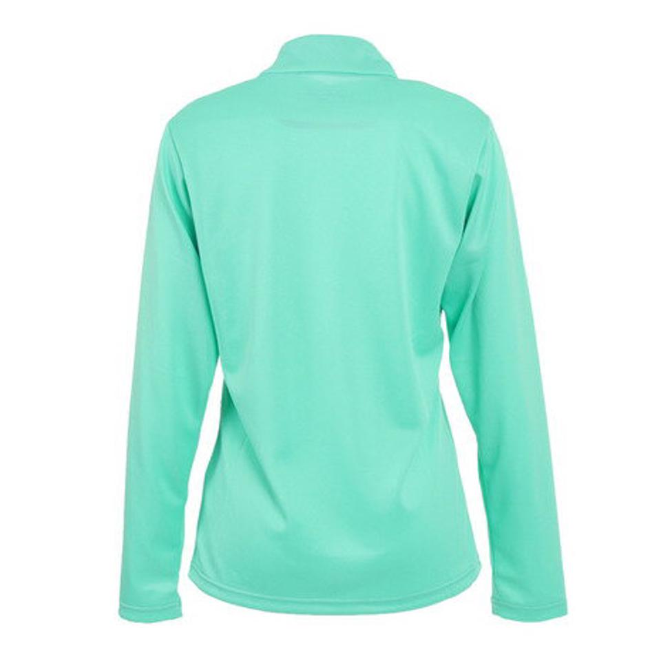 バボラ（BABOLAT）（レディース）テニスウェア レディース PURE LONG SLEEVE SHIRT BWG2376 GR 長袖 吸汗速乾 UVケア
