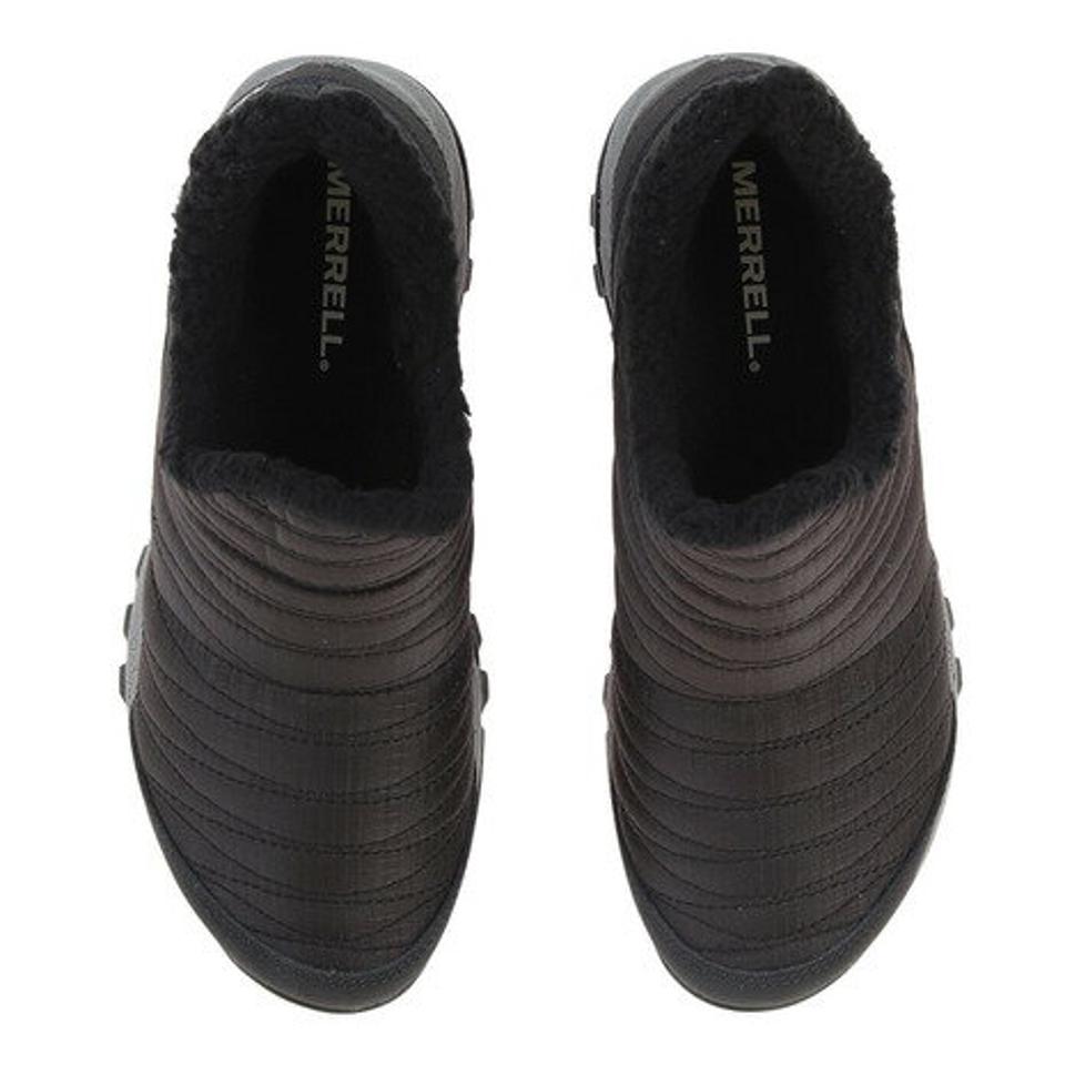 メレル（MERRELL）（レディース） モックシューズ スリッポン レディース アントラ モック ブラック エンジ 067048 066950 スニーカー 内側ボア