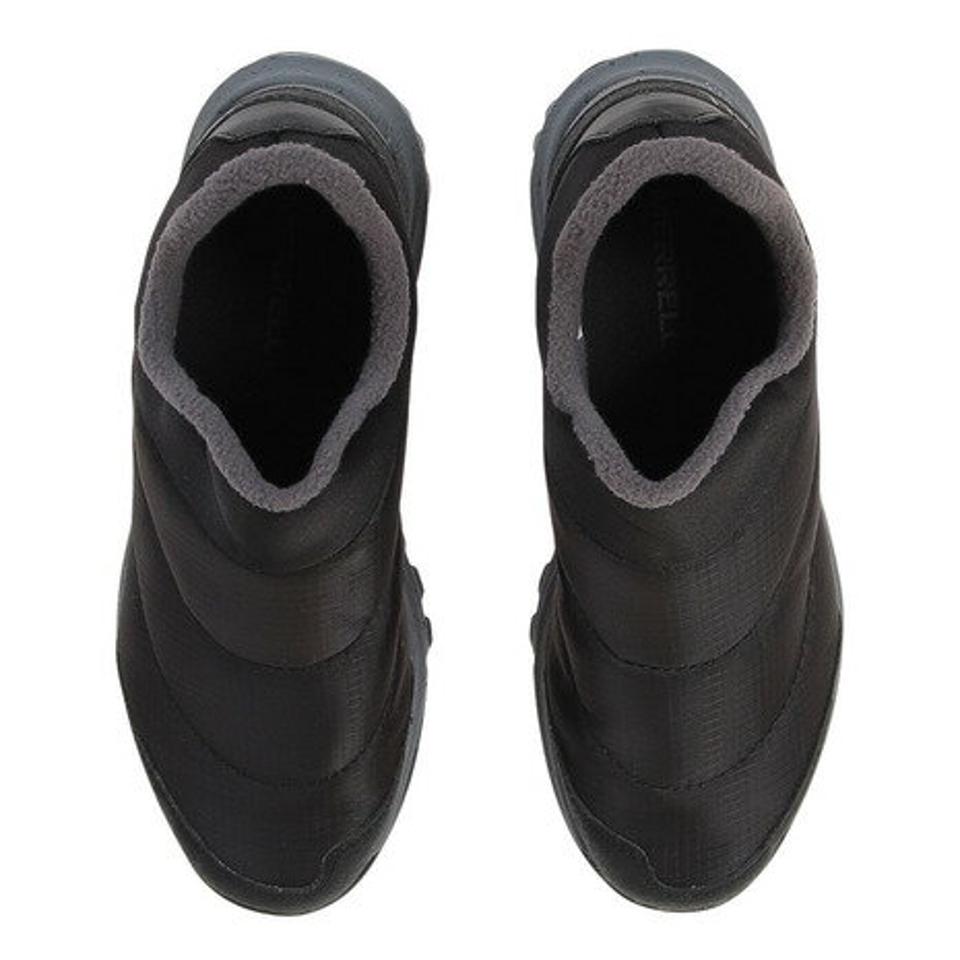 メレル（MERRELL）（メンズ） モックシューズ スリッポン メンズ 黒 ノバ スニーカー モック オリーブ ブラック 066953 066955 室内履き ボア素材 アウトドア