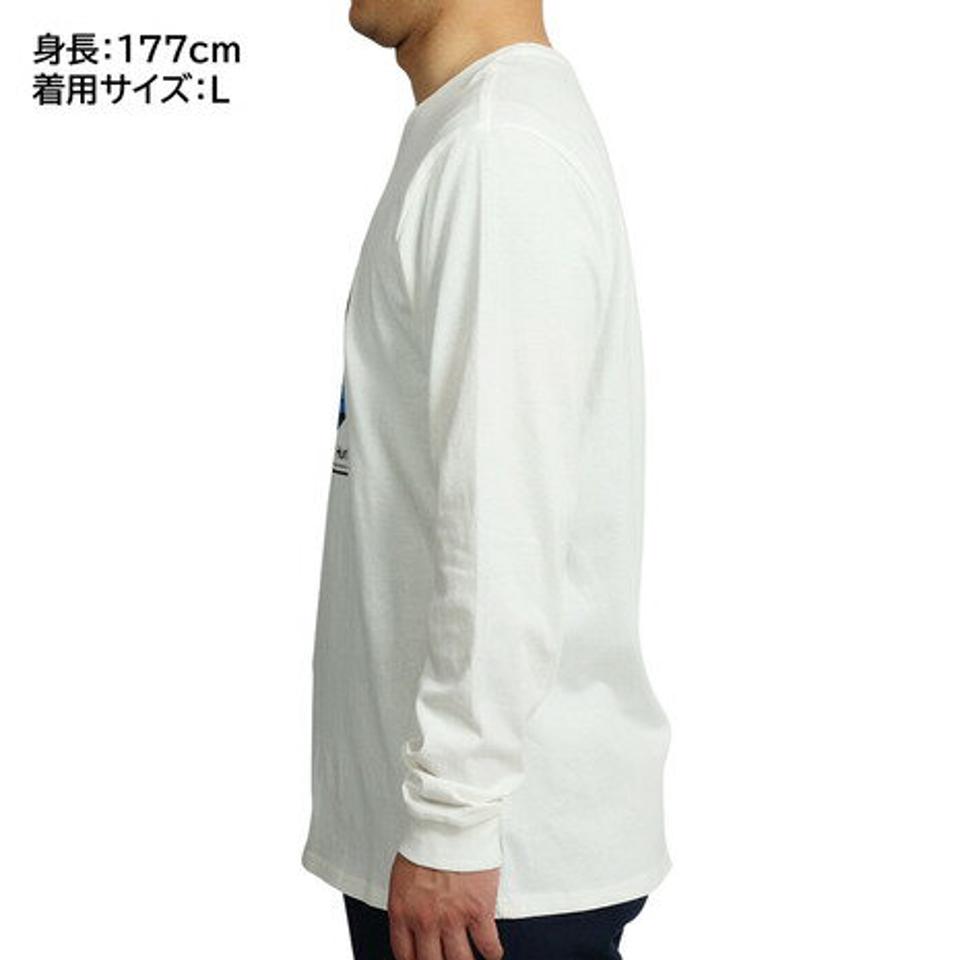 ハーレー（HURLEY）（メンズ）長袖シャツ メンズ BORN FROM WATER MLS2100016-WHT