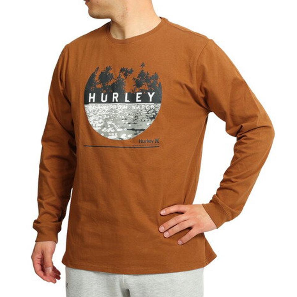 【2点10%OFFクーポン対象！8/10まで】ハーレー（HURLEY）（メンズ）長袖シャツ メンズ BORN FROM WATER MLS2100016-ABR