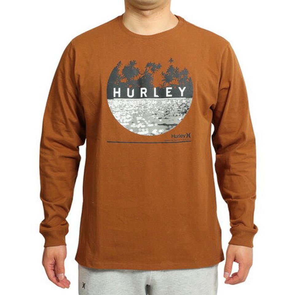 【2点10%OFFクーポン対象！8/10まで】ハーレー（HURLEY）（メンズ）長袖シャツ メンズ BORN FROM WATER MLS2100016-ABR
