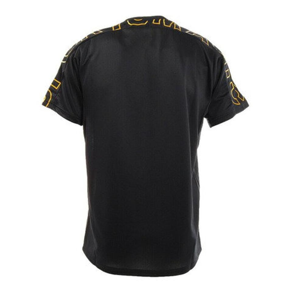 デサント（DESCENTE）（メンズ、レディース） 半袖プラクティスシャツ DVUTJA54 BK バレーボールウェア