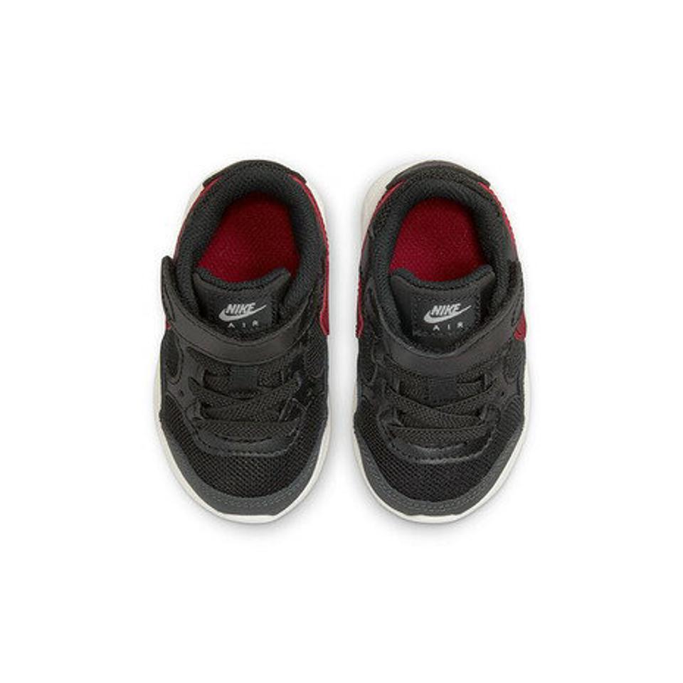 ナイキ（NIKE）（キッズ）ジュニアスニーカー 黒 エア マックス ブラック SC TDV CZ5361-009 スポーツシューズ ベルト付き マジックテープ 通園 通学